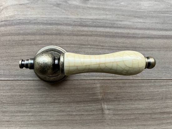 Дверні ручки Morelli Exclusive Dyi MH-42-CLASSIC OMB/CH бронза/шампань