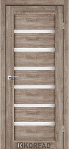 Двери Korfad Porto РR-01 эш вайт 0,80х2 стекло сатин белый