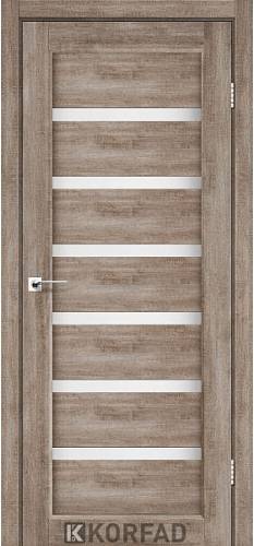 Двери Korfad Porto РR-01 эш вайт 0,80х2 стекло сатин белый