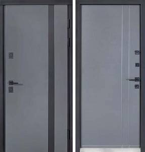 Двері Вхідні Cottage Мод710/265 Metalic Antracite/Антрацит сірий  950 праві СДн