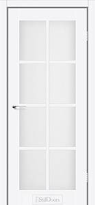 Дверне полотно Vietnam StilDoors Белый супермат (полипропилен) (800*2000) ПВХ, стекло сатин