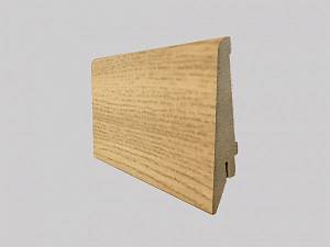 Плінтус МДФ Супер Профіль h 82 Дуб NEW ПП1682 (16*82*2800) (12шт/уп/21,9кг)