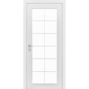 Дверь Rodos Porto белый мат (0,8х2,00) стекло рис.8