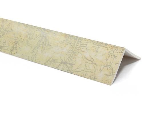 Кут ПВХ Оміс (10х20) вантажу золотий (2,75м.п./Шт) (25шт/уп)