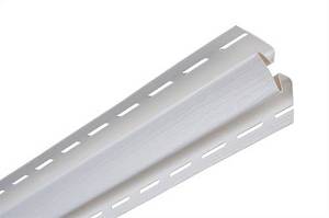 Сайдинг Альта Ангара внутренний угол белый (3,05м.п./шт) (10шт/уп)