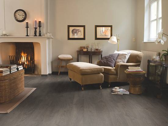 Ламінат Quick-Step Classic Waterproof CLM1382 Oak Gray Antique (32/8) (0,228 кв.м/шт.) (7 шт./уп.)