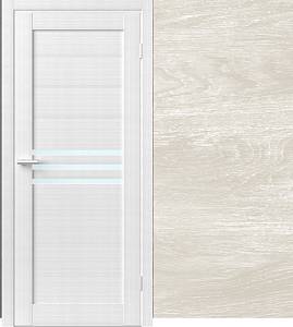 Дверь Art Door  ART 10.14 латте  (800х2000мм.) ПВХ пленка, стекло сатин