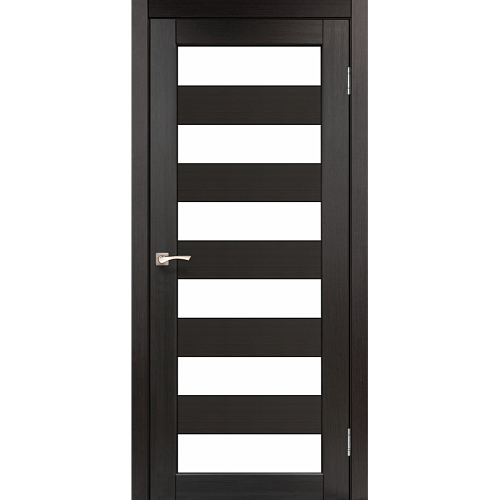 Двері Korfad Porto РR-04 венге 0,60х2 білий сатин