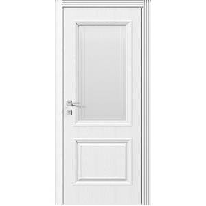 Дверь Rodos Avalon полустекло ( 0,80 х 2,0)  белое матовое