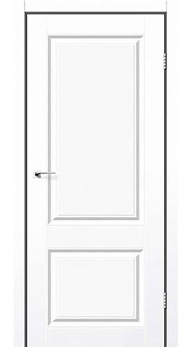 Дверне полотно Carolina StilDoors Белое дерево (600*2000) ПВХ, глухое