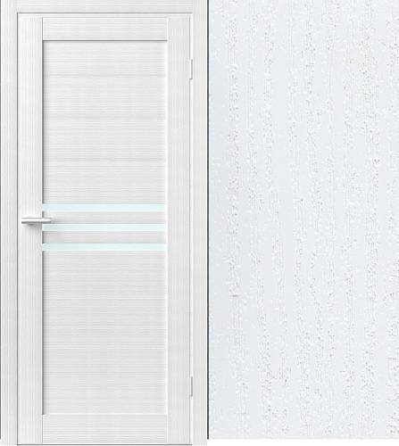 Дверь Art Door  ART 10.14 Белый  (800х2000мм.) ПВХ пленка, стекло сатин