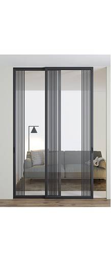 Двері  Dooris Glass Sliding DGS 9 розсувні перегородки скло (подвійні)