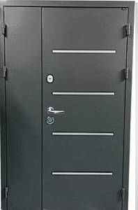 Двері вхідні Портала серія Стріт Aluma 1 Metallic Grey Дублін Дуб шато 12000*2040 права