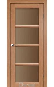 Дверь межкомнатная Darumi Avant Дуб натуральный (800*2000) стекло бронза