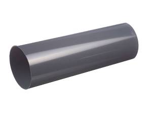 Водосточная система Альта Профиль труба водосточная 3м графит ПВХ (125мм/д.95мм)(6шт/уп)