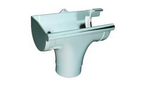 Ливнеприемник левый Profil ( 007 L ) белый Д 130 (16 шт.