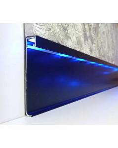 Плінтус алюмінієвий LED Best Deal Чорний 5/80/2,5 м