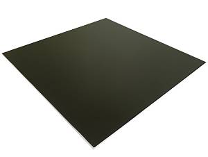 Плита потолочная  ПВХ Brilliant  черный лак  0,60х0,60 8мм (20шт/уп) 1 шт -0,36 м2