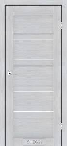 Дверне полотно ANTALYA 900 х 2000, Кремове Дерево, Сатин білий