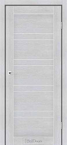 Дверне полотно ANTALYA 900 х 2000, Кремове Дерево, Сатин білий