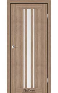 Дверне полотно ARIZONA StilDoors Ольха классическая  (800*2000) ПВХ, скло сатин