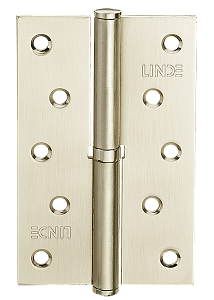 Петля MVM H - 120 R SN (125*75*2,5мм) правая матовый никель (1 петля в уп)