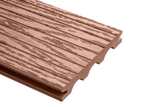 Террасная доска Holzdorf Impress шовная каштан (20*140*2400мм) Массив