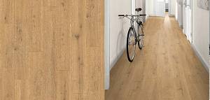 Ламинат Egger Classic Aqua EL2009 Дуб Предайа медовий 4V 4V8/32(1,292*0,193(0.24935м2)(1,9948м2/8шт)