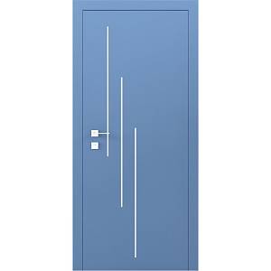 Дверь Родос Prima 3V RAL 5014 (800*2000) окрашенная, глухая