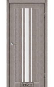 Дверне полотно ARIZONA StilDoors Трюфель  (800*2000) ПВХ, скло сатин