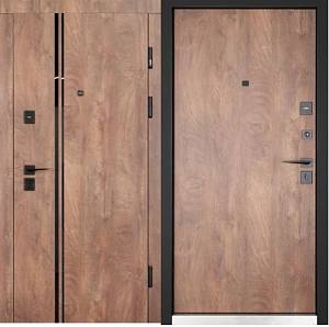 Двері вхідні Abwehr (Megapolis) Riviera 572/0) 860/960х2050 (Спил дерева коньячного)