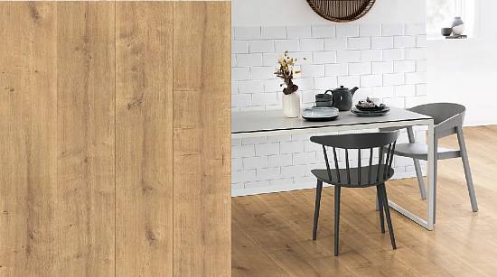 Ламинат Egger Kingsize EL2733 Дуб Гамильтон 32/8 (327*1292мм) (2.5349 кв.м/уп)(6 шт) 2V