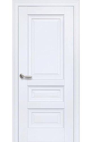 Дверне полотно Новий стиль Статус белая матовая (700*2000) ПП Премиум глухая