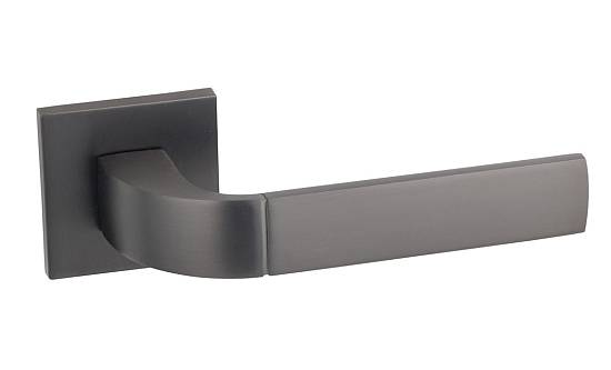 SIBA ECO Дверна ручка БЕЛЕК на розетці А04 графіт (06 06)