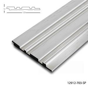 Панель стеновая полимерная Клевер  12912- 703-SP (129*12*2900мм) (20шт/уп)