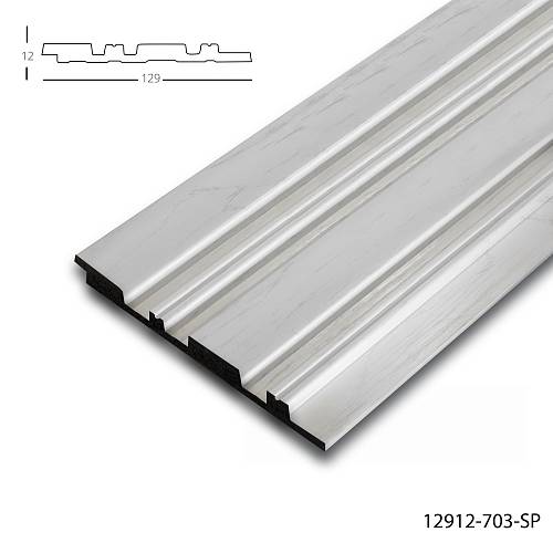 Панель стеновая полимерная Клевер  12912- 703-SP (129*12*2900мм) (20шт/уп)