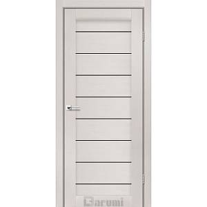 Дверь межкомнатная Darumi Leona Дуб ольс (800*2000) стекло черное