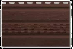 Софит Альта панель коричневая с перфорацией Т-20 (230*3000) (0,69кв.м/шт) (10шт/уп)