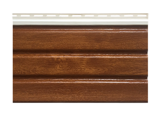 Софит Альта панель дуб золотистый с перфорацией Т-20 (230*3000) (0,69кв.м/шт) (10шт/уп)