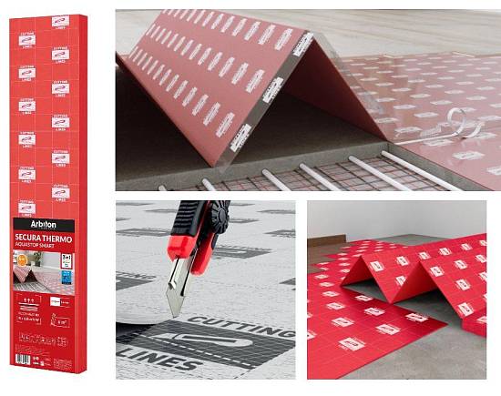 Підоснова SECURA Aquastop Smart гармошка 1,18*5,1 2,2мм (6м.кв)