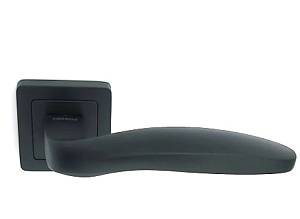 Ручка Trion на квадратной розете Luna AL-AL (матовый черный)