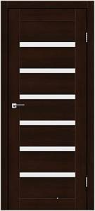 Дверне полотно FLORIDA StilDoors Каштан (800*2000) ПВХ, стекло сатин