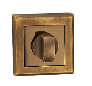 Накладка MVM на замок под WC T7 MACC/PCF матовая бронза/полирован. бронза (цинковый сплав)