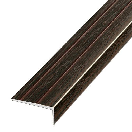 П-2(316)-18 Порог Омис(23,5*9мм) лестничный рифленый венге (1800мм)