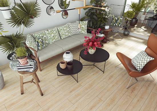 Ламинат пол Easy Step Kronopol Дуб Довіль 4522 4V 8/32 (1380*191=0,2635м2) 11шт/уп