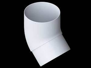 Водосточная система Альта Профиль колено трубы 45° белое ПВХ (д.95мм) (12шт/уп)