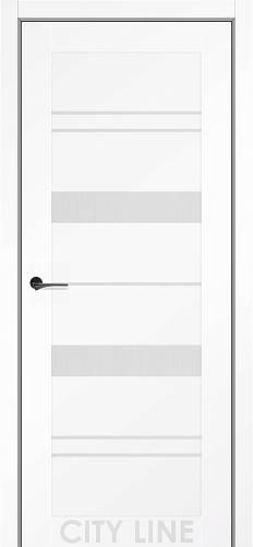 VALENTA City Line Express (900 х 2000, Білий Діамант, Сатин білий)