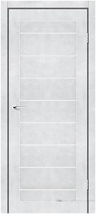Дверне полотно TANZANIA StilDoors Светлый бетон (800*2000) ПВХ, стекло сатин