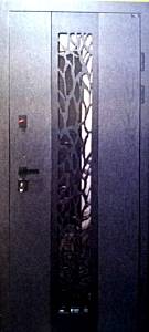 Двері вхідна Портала серія Тріо Термо Полімер G-7 Полімер Антрацит-white2084 850*2040 ліва