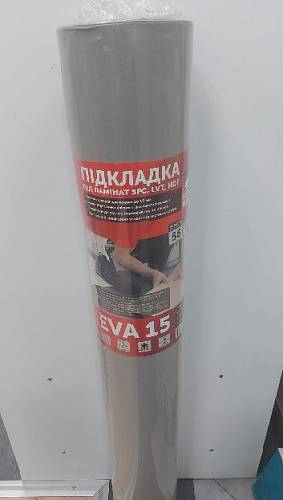 Підкладка SF EVA 1,5 мм 1*10м sira (10 кв.м.) SPC,LVT,HDF